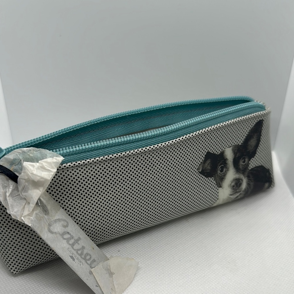 Catseye London Etching Dog Long Cosmetic/Pencil Case - New with Tags! - Picture 13 of 16